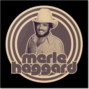 Merle haggard 1980s Posters and Art